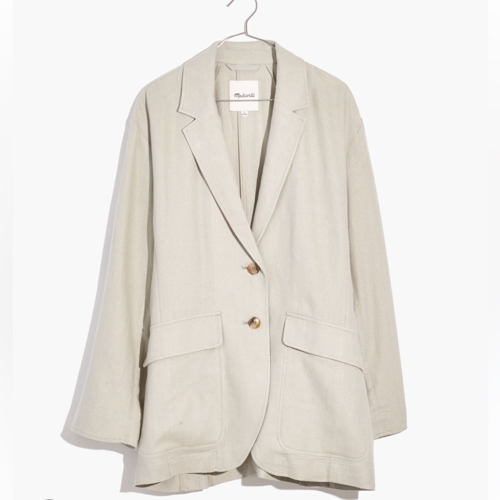Madewell breezewoven Larsen blazer